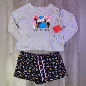 FRIENDS Pajama Set NWT